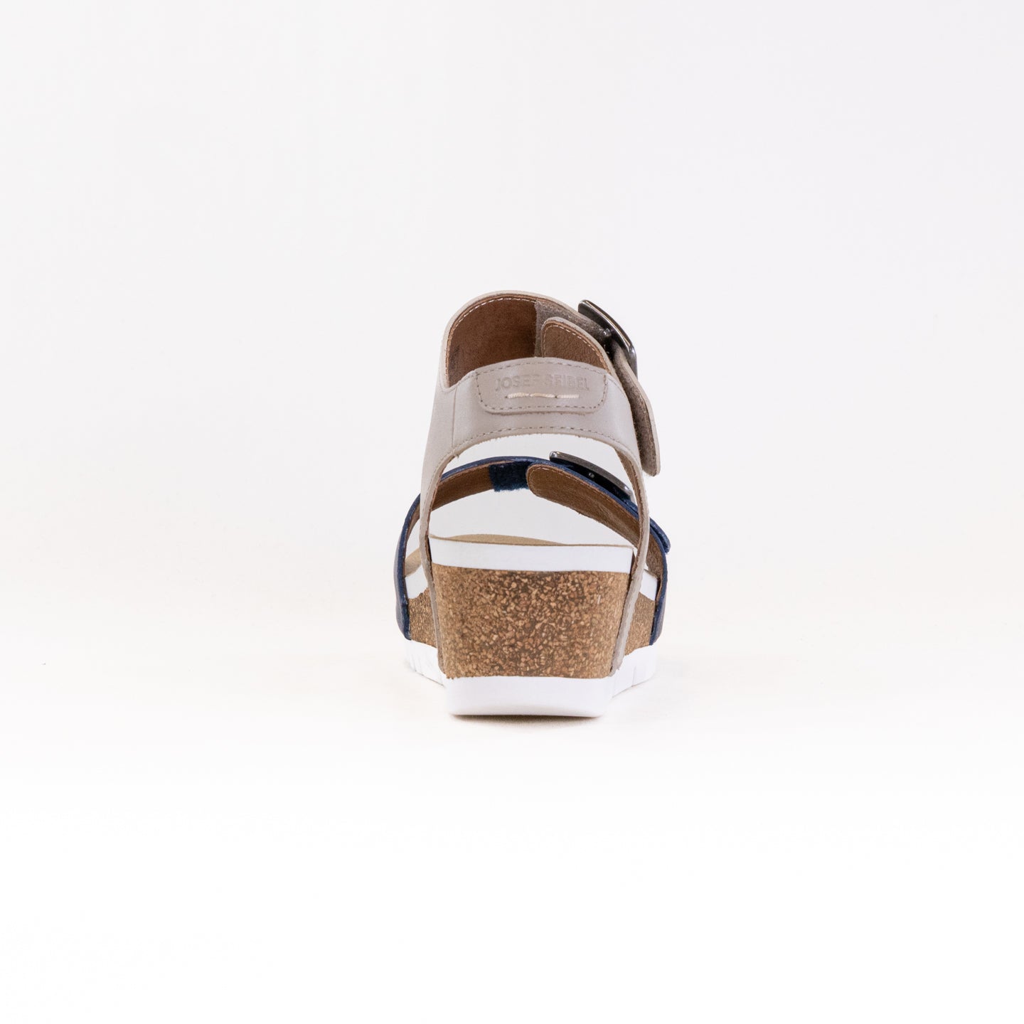 Josef Seibel Women's Quinn 02 Lightweight Wedge Sandals in Ocean/Creme