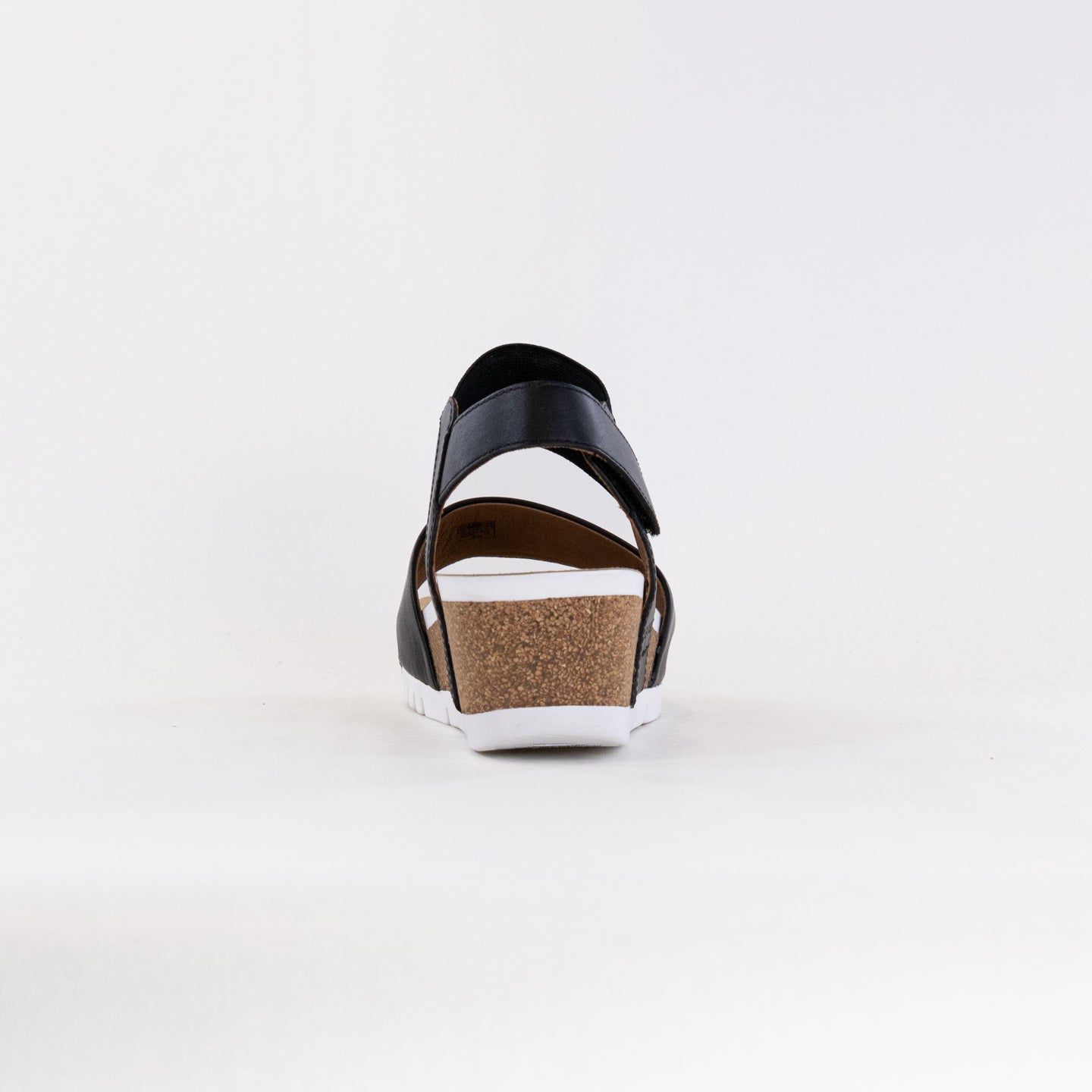 Josef Seibel Women's Quinn 09 Lightweight Black Wedge Sandals