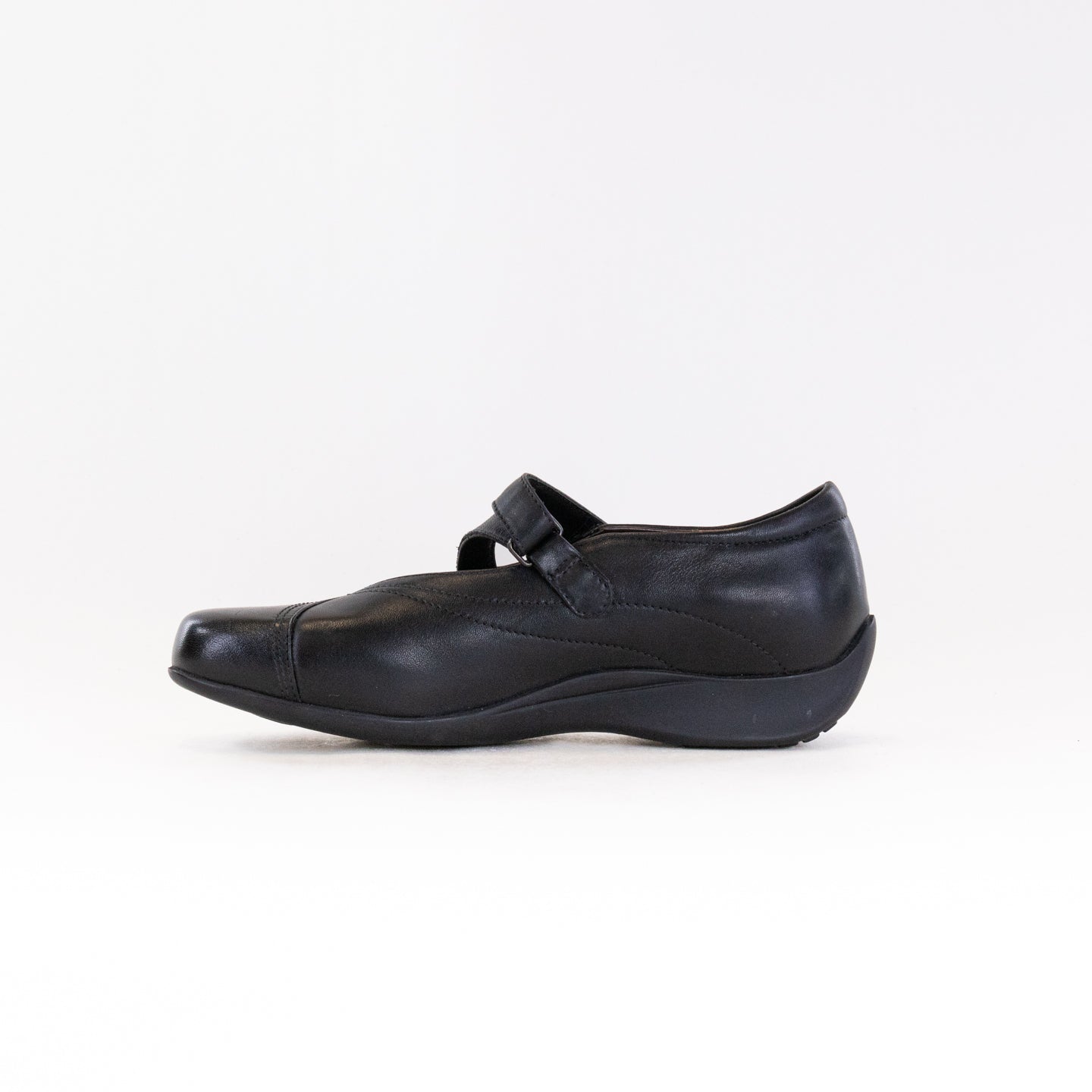 Wolky Women's Passion Black Smooth Leather Mary Jane Walking Shoes