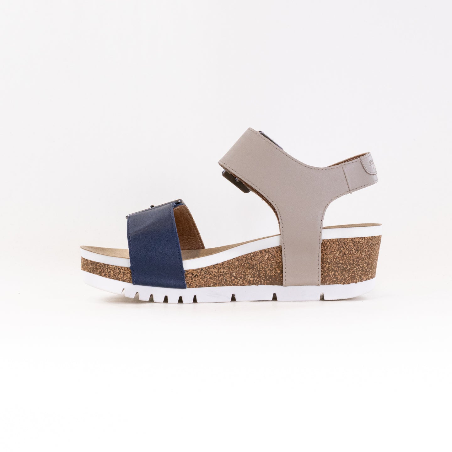 Josef Seibel Women's Quinn 02 Lightweight Wedge Sandals in Ocean/Creme