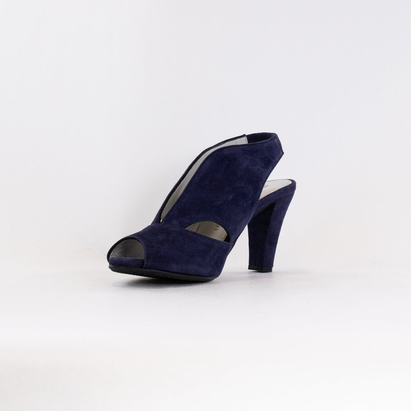 Eric Michael Women's Navy Suede Portugal-made High Heel Shoes - Peru Model