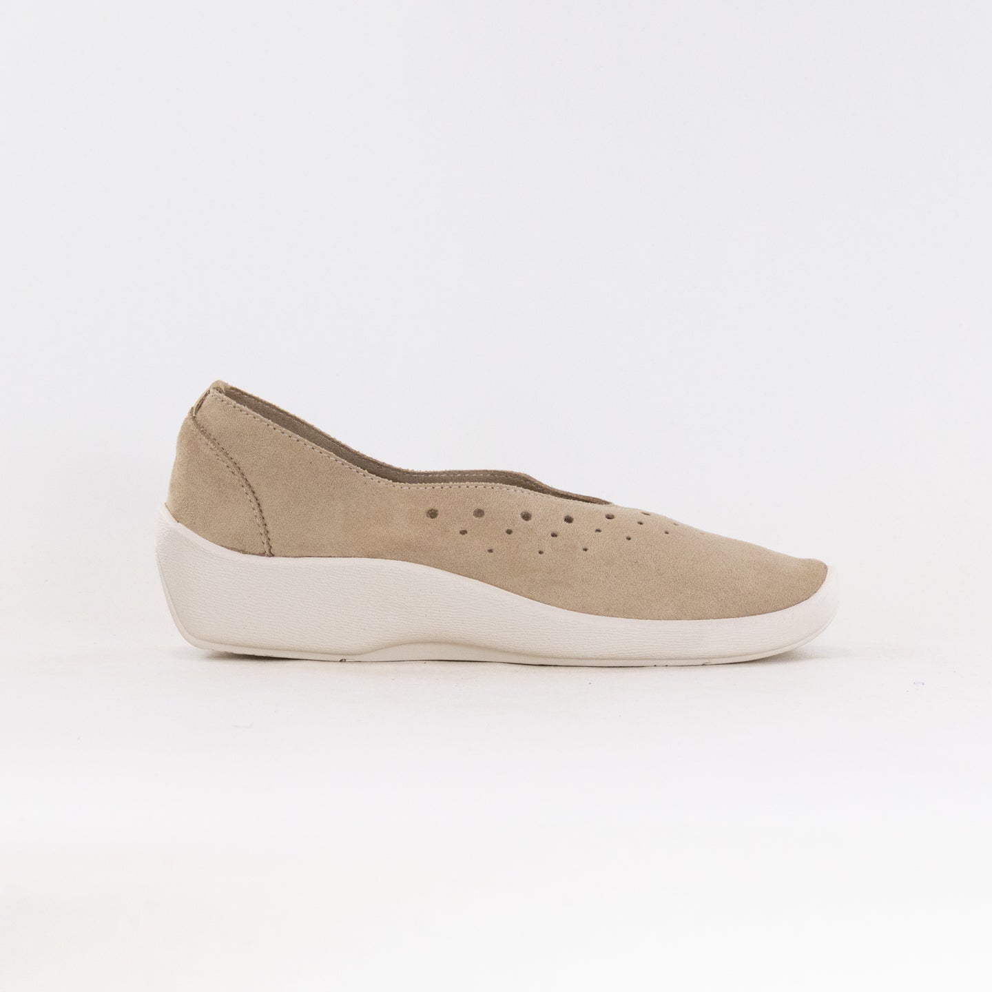 Arcopedico Women's Cezanne Taupe Lightweight Comfortable Slip-on Shoes