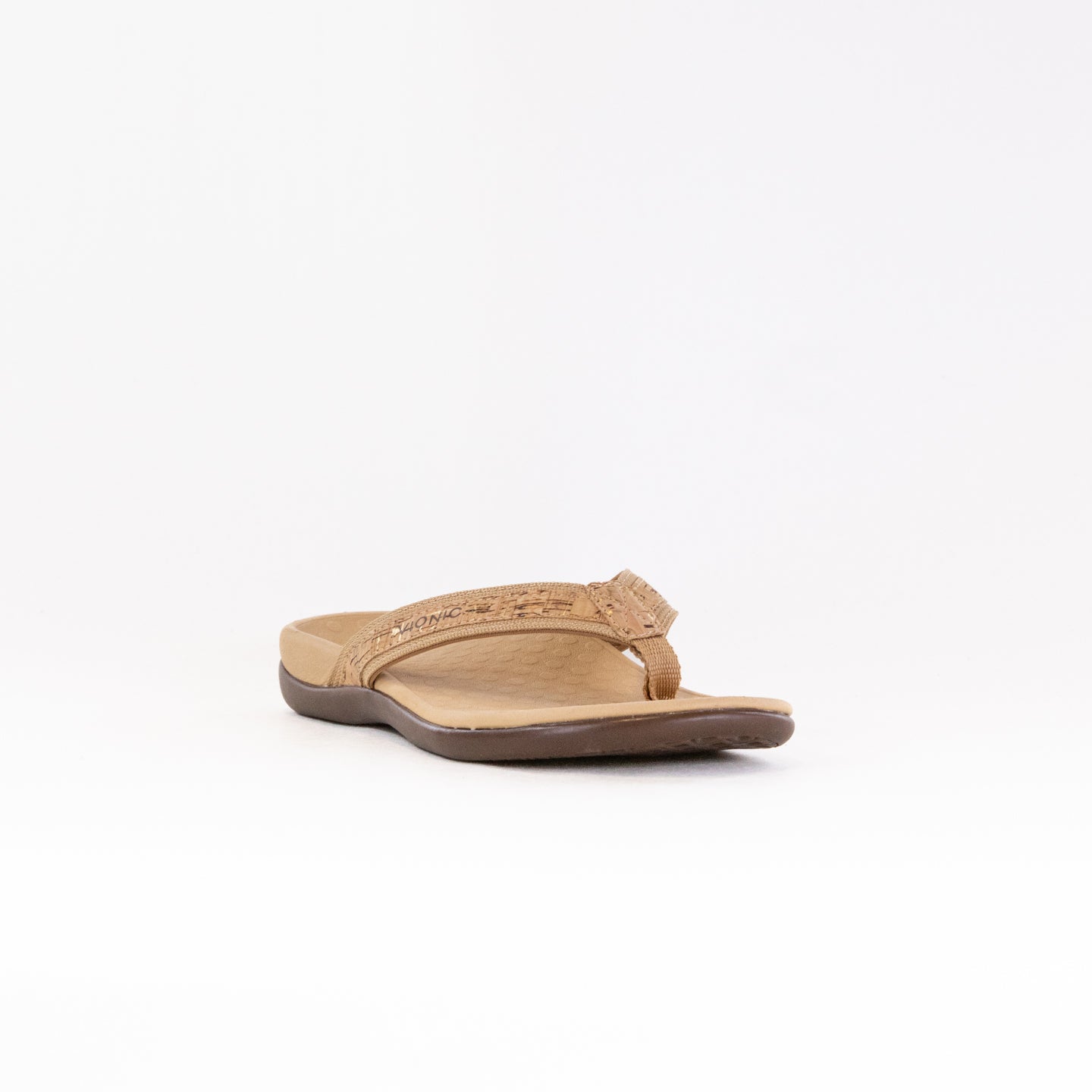 Vionic Women's Tide II Sandals in Gold Cork Color