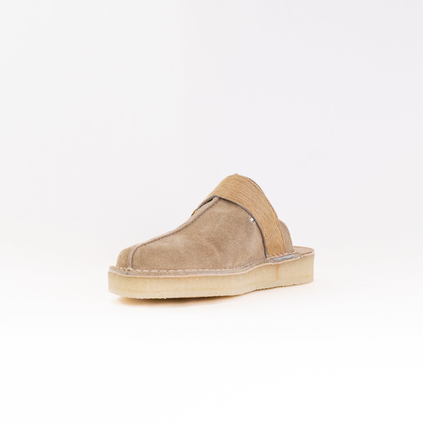 Women's Clarks Taupe Trek Mule - Stylish Summer Slip - On