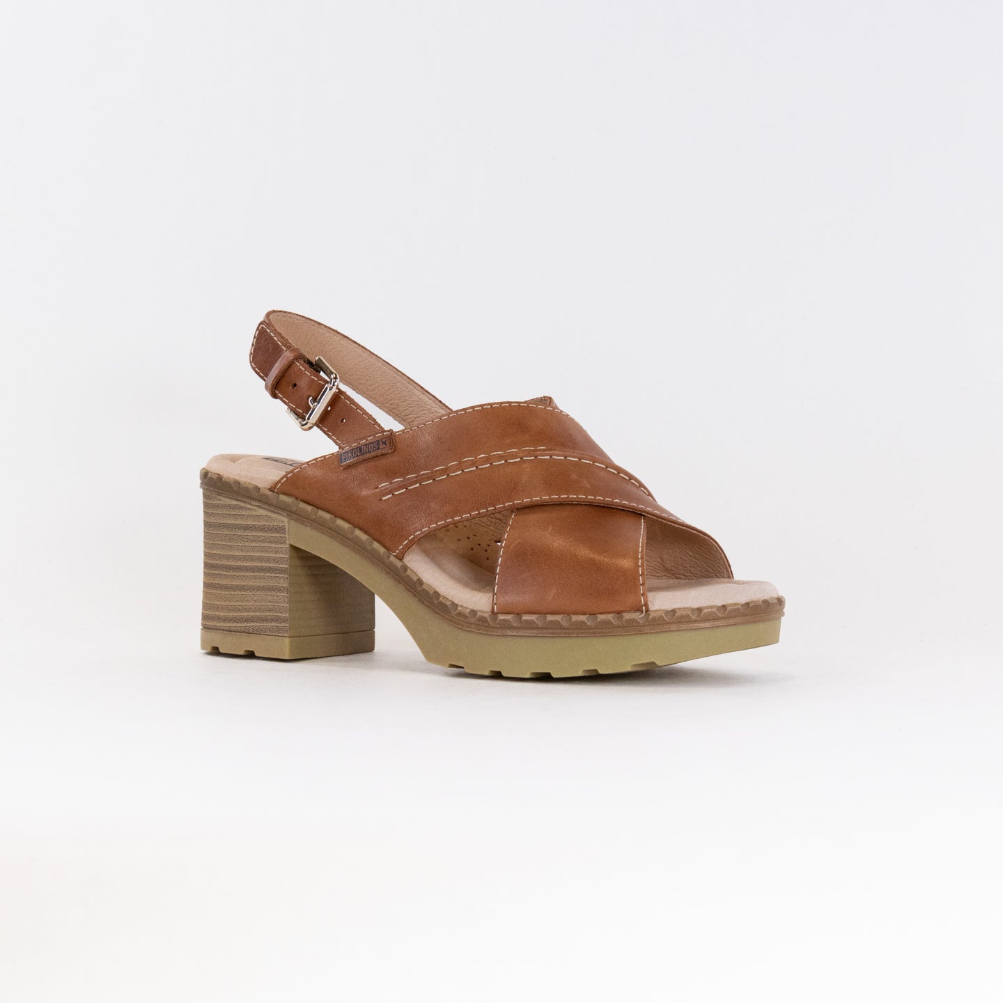 Pikolinos Women's Canarias W8W - 1870 Brandy Mid - Heel Sandals