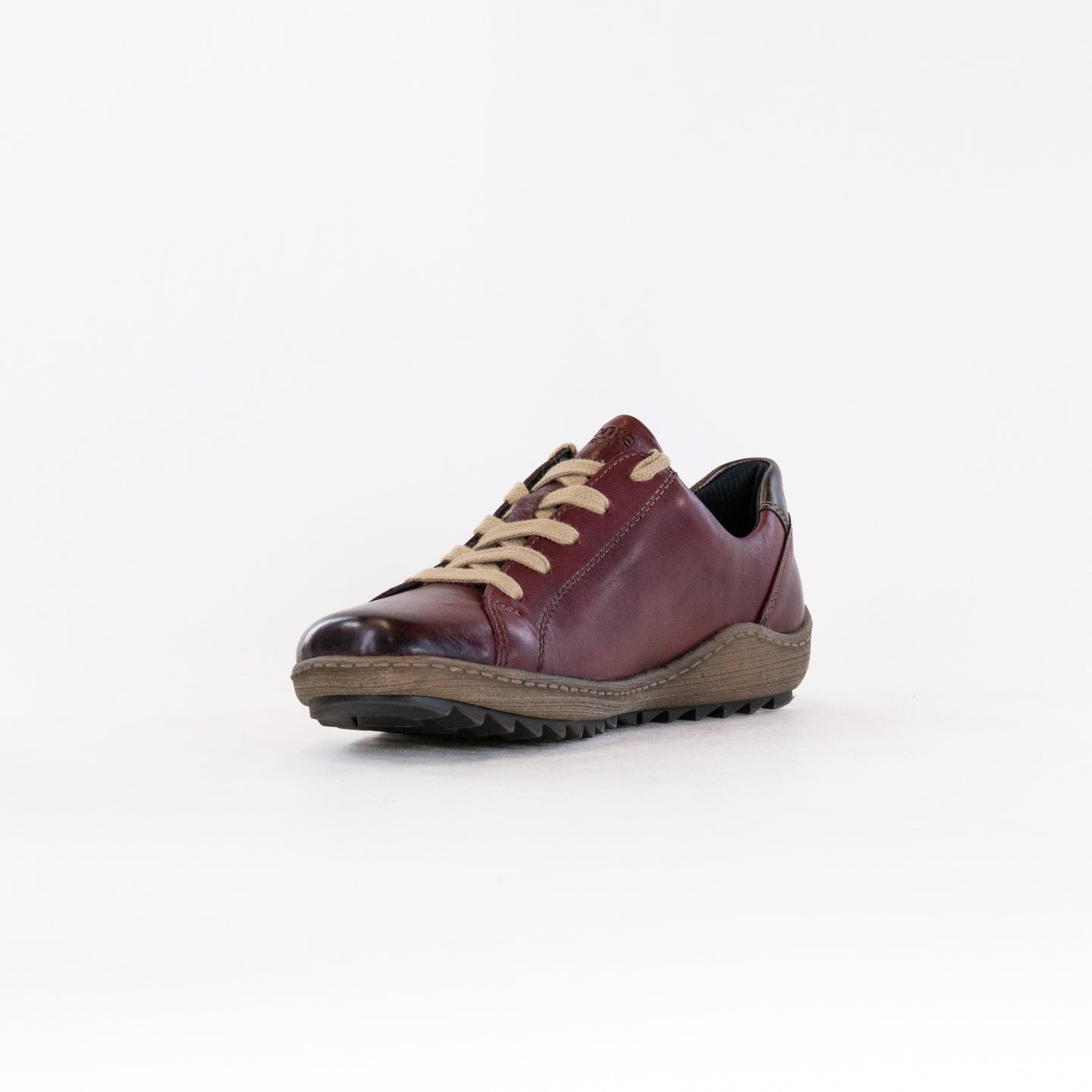 Women's Red Combi Remonte Liv 40 Stylish Lace - Up Shoes