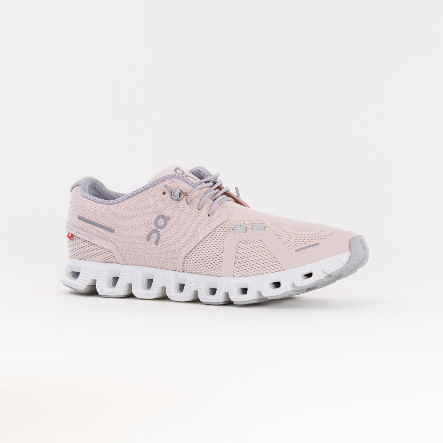On Women's Cloud 5 Running Shoes - Shell/White Colorway