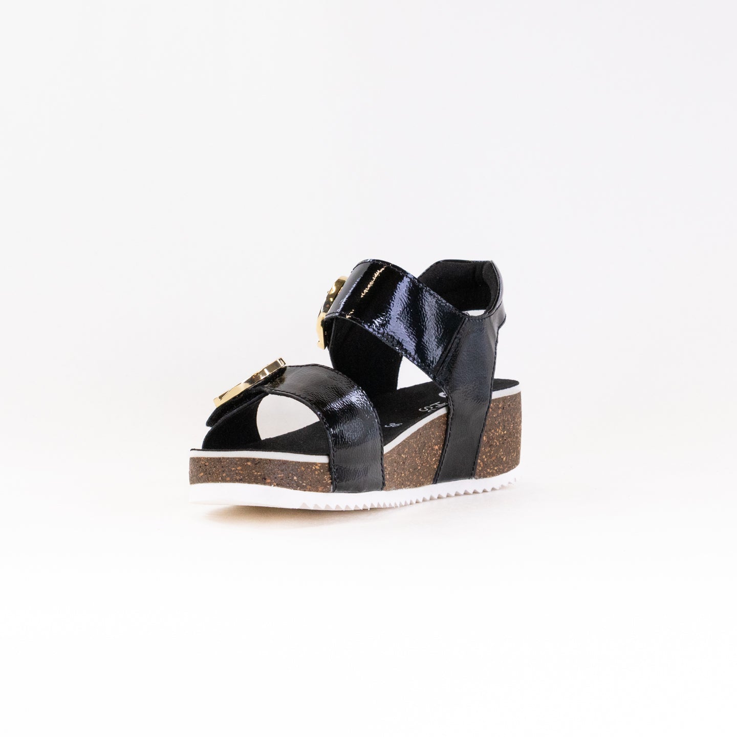 ARA Norderney Women's Elegant Black Leather Sandals