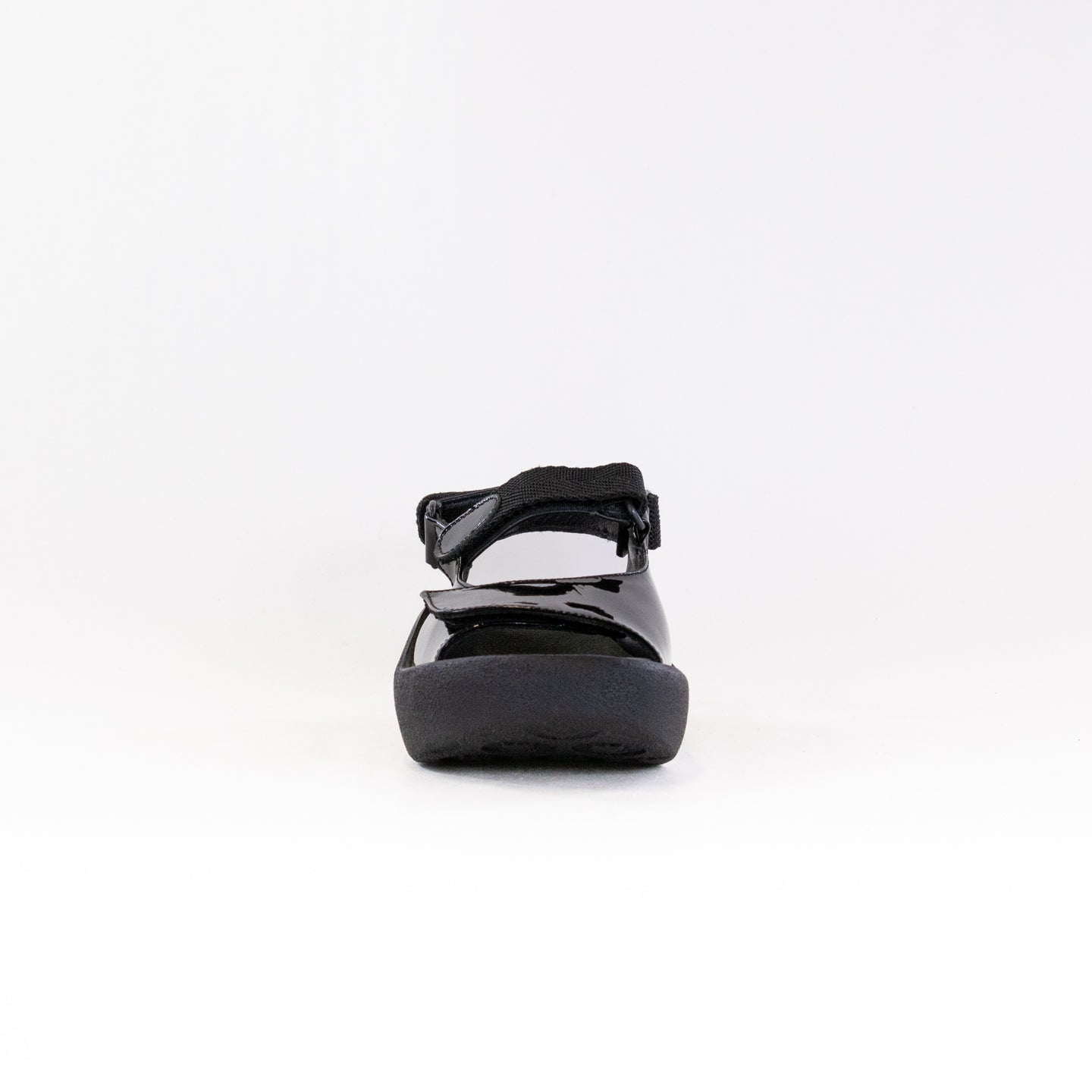 Wolky Women's Black Patent Jewel Sandals - Comfortable and Stylish