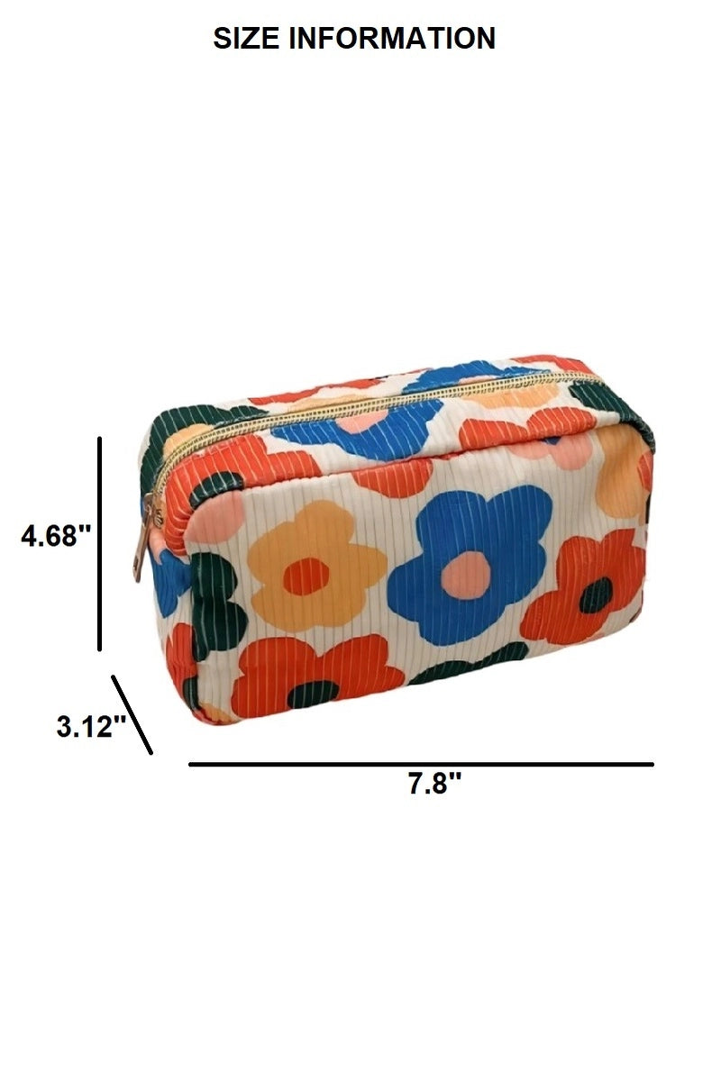 Stylish Patterned Travel Makeup Bag for Your Cosmetic Essentials