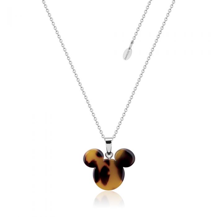 DISNEY Branded Stainless Steel 47cm Tortoise Shell Design Pendant Necklace on Chain for Disney Enthusiasts