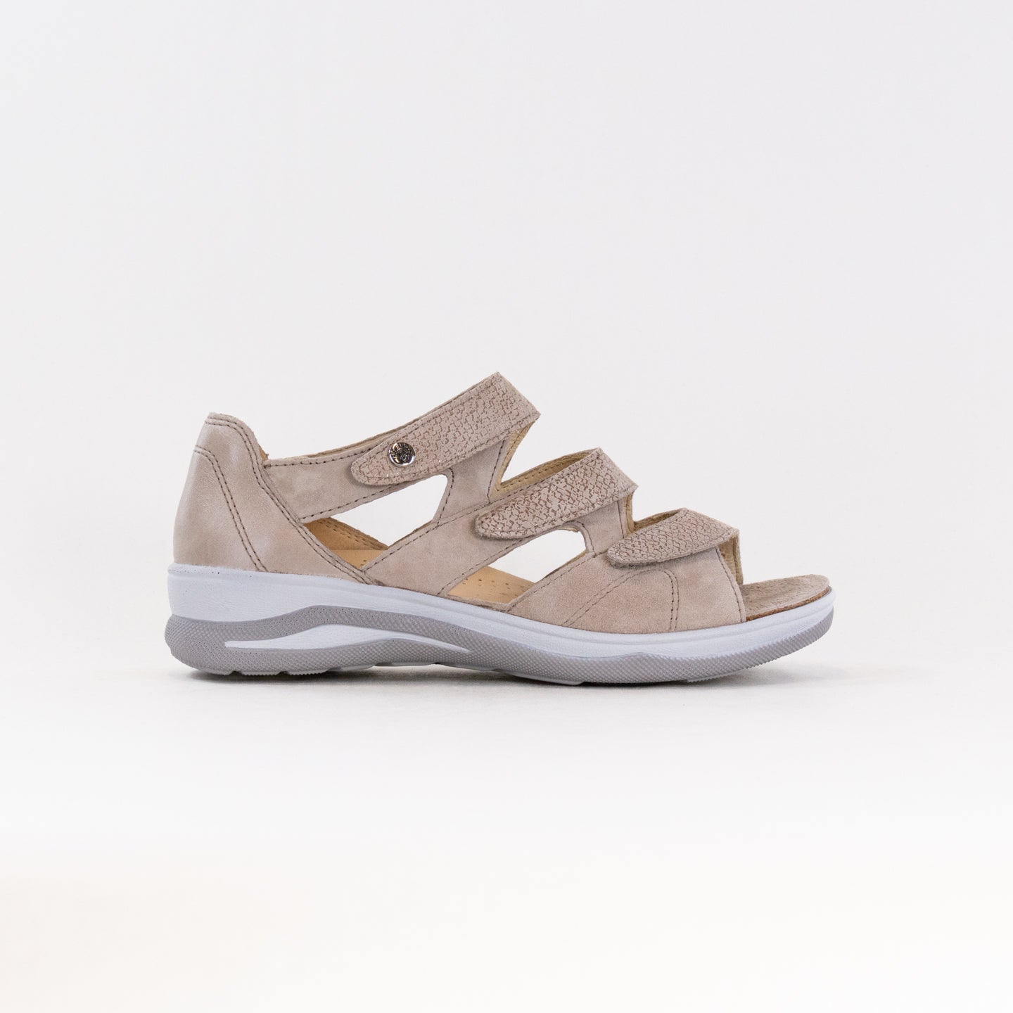 Fidelio Hilani Women's Fashionable Sandals in Nocciola Color with Float and Corny Design
