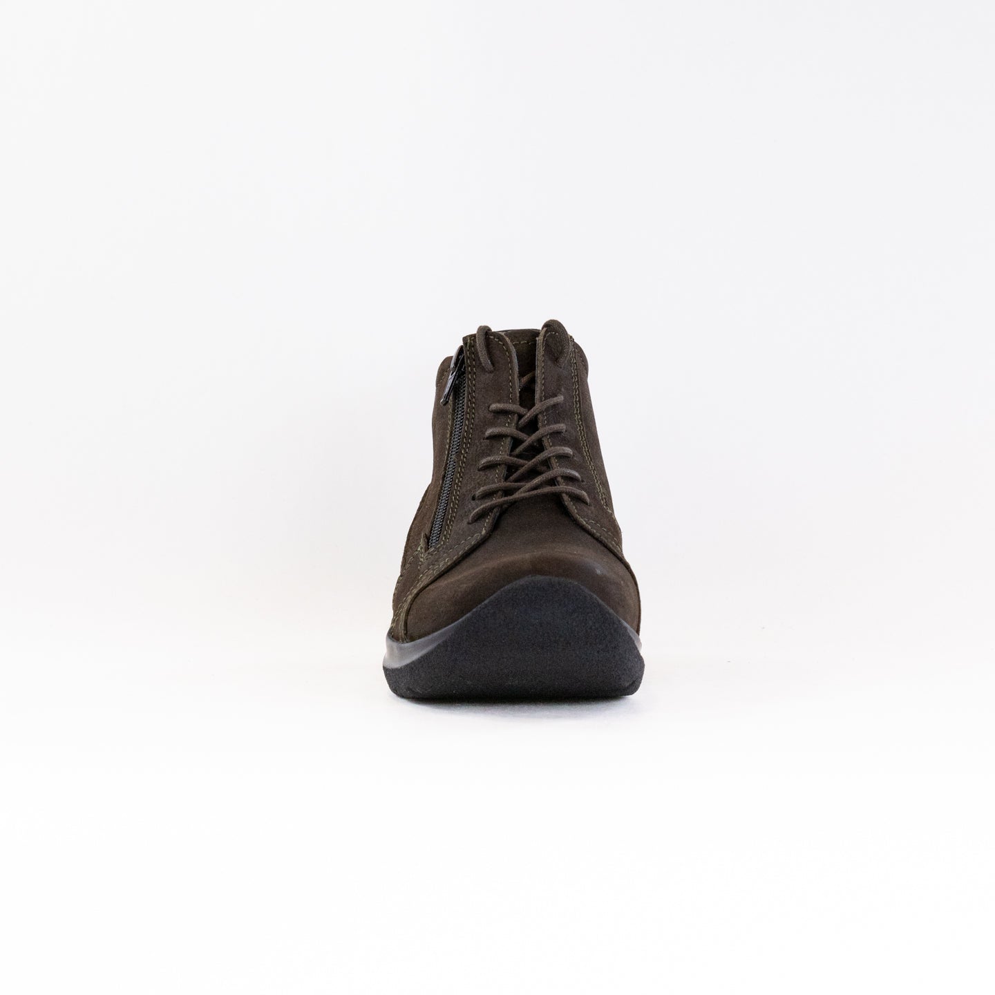 Wolky Women's Why - Stylish Antique Cactus Nubuck Ankle Shoes
