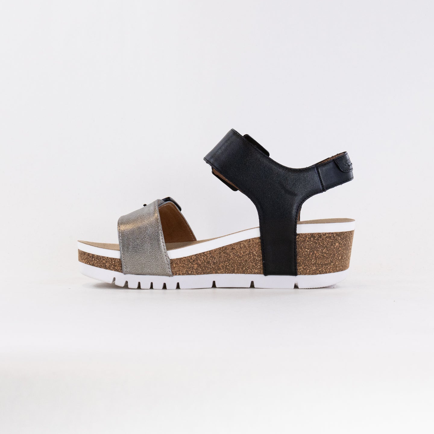 Josef Seibel Women's Quinn 02 Lightweight Flexible Basalt Wedge Sandals