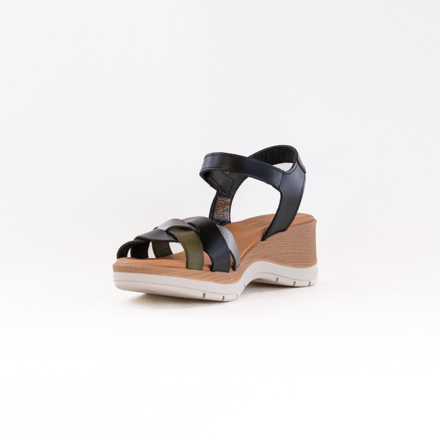 Eric Michael Women's Black Lyla Heel Sandals - Ideal for Everyday Wear