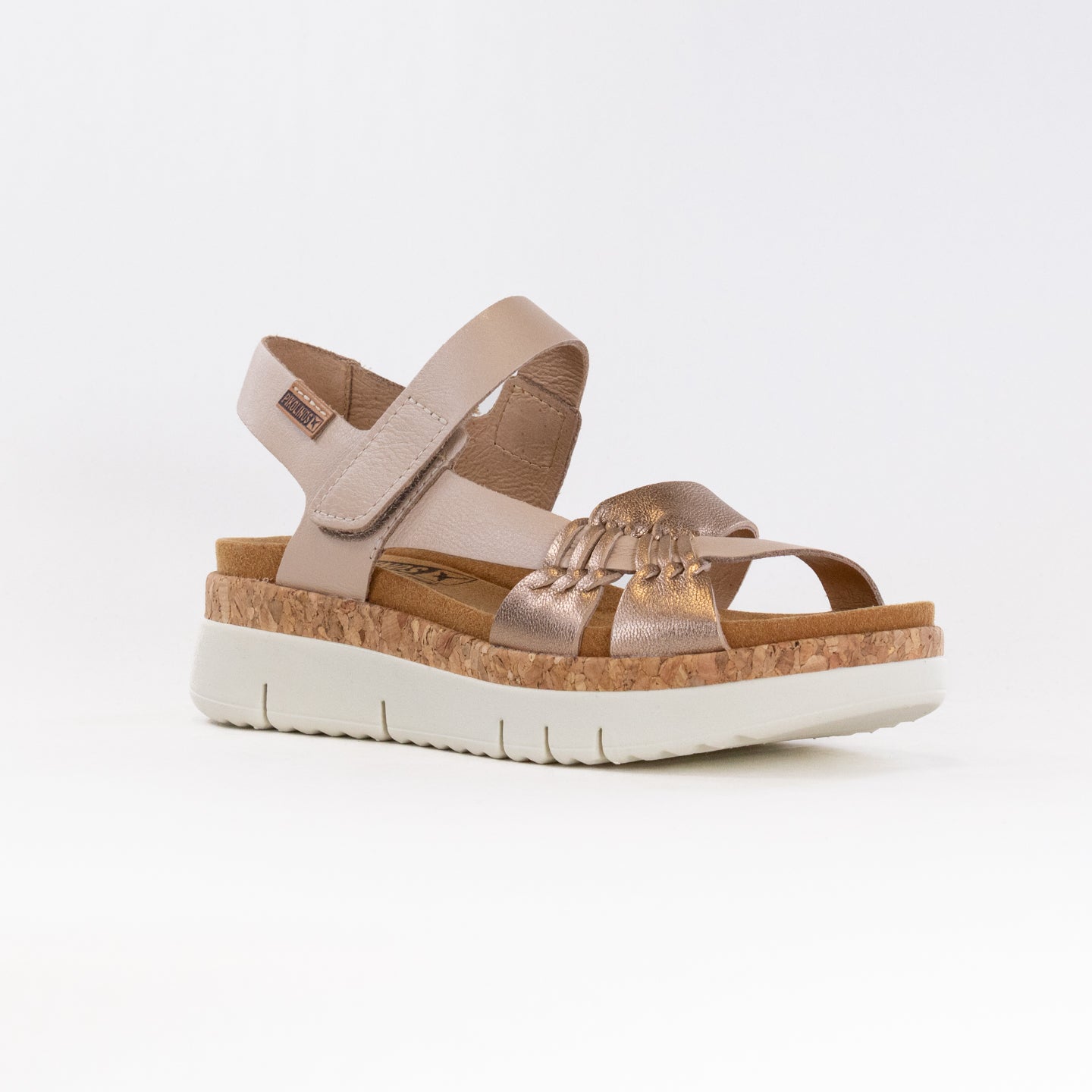 Pikolinos Women's Palma W4N-0968CLC1 Summer Sandals in Champagne Color