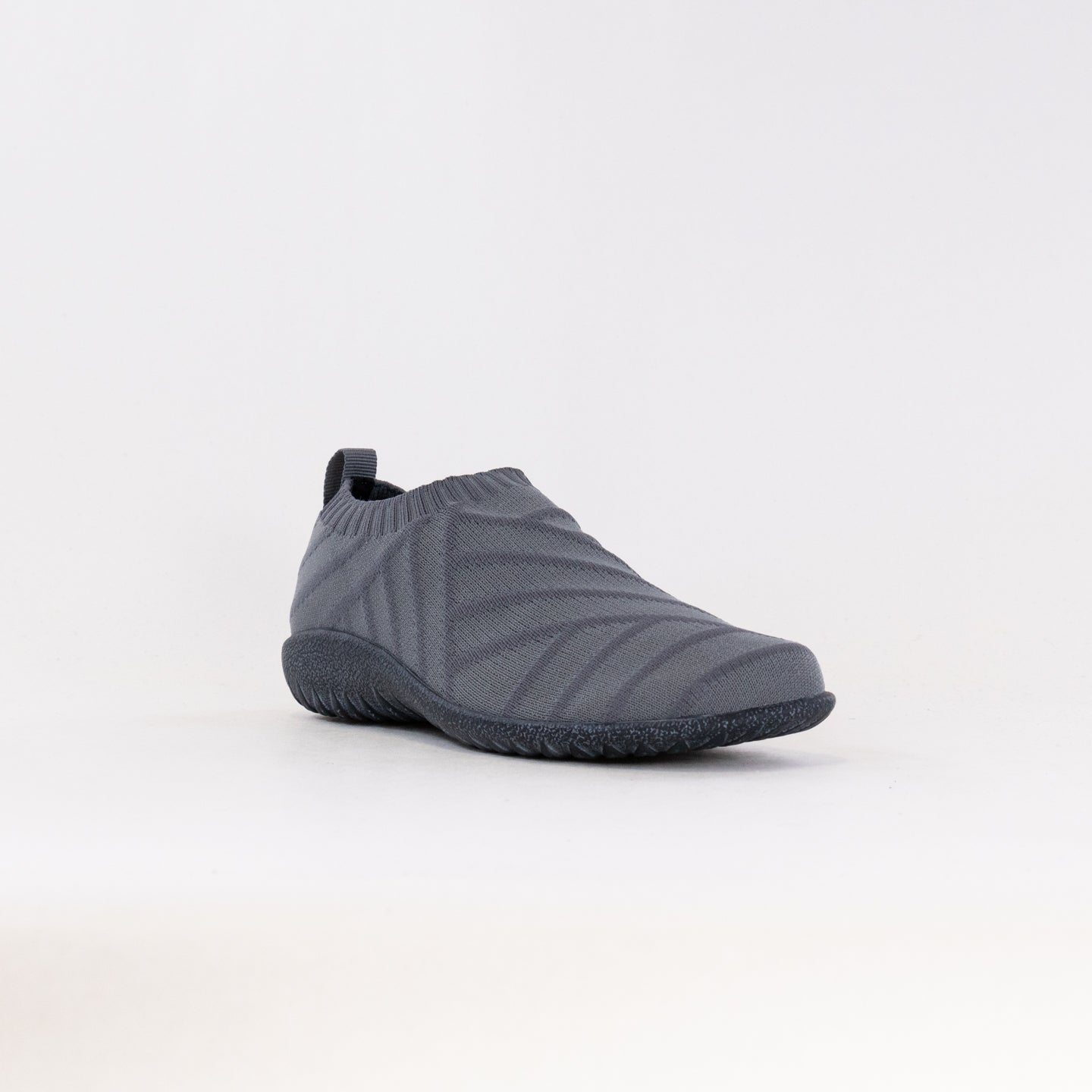 Naot Women's Okahu Slip-on Vegan Sneakers in Slate Gray Knit