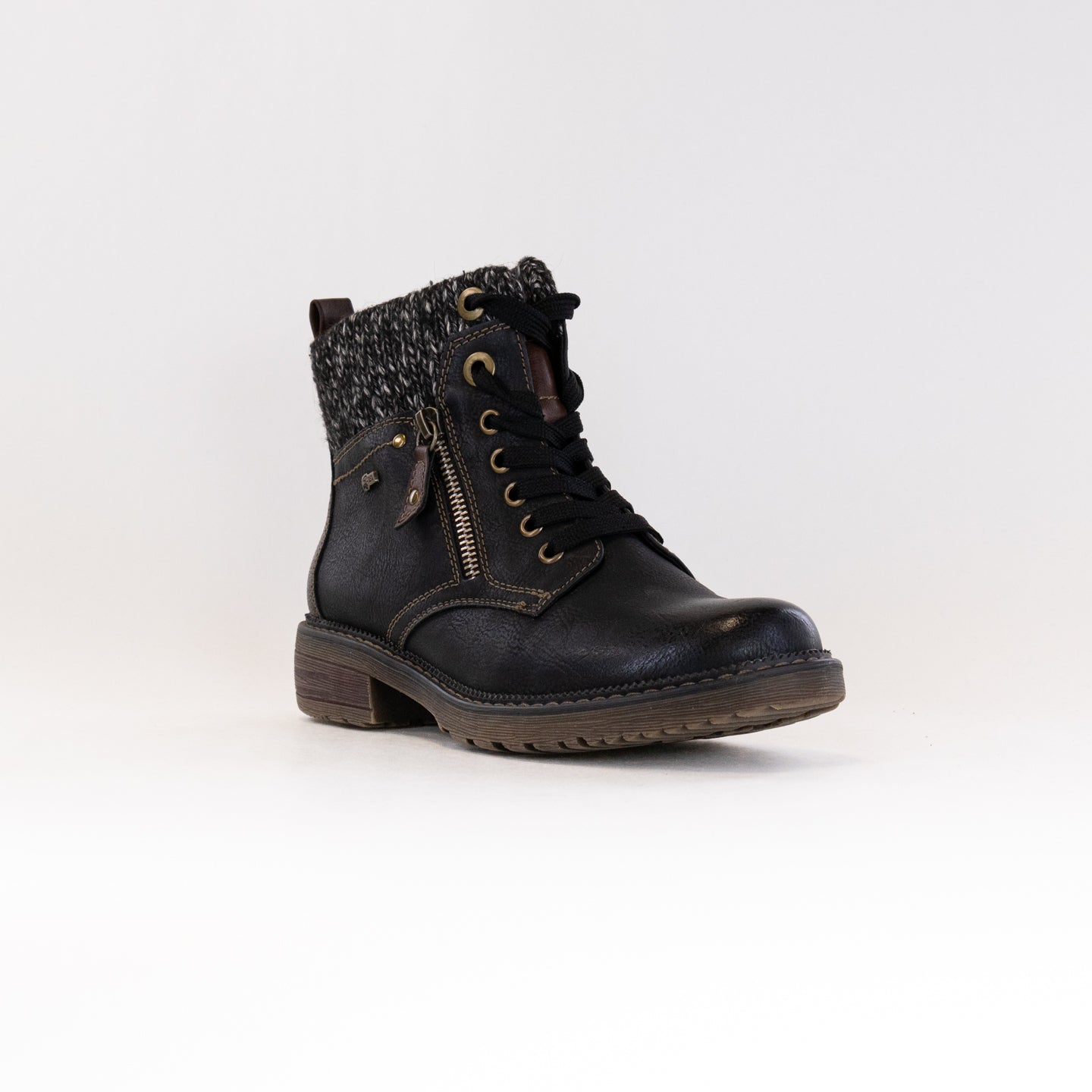 Women's Spring Step Khazera Black Water-Resistant Booties