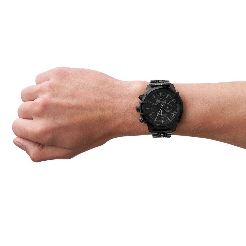 Diesel Men's DZ4579 Griffed Stainless Steel Chronograph Watch