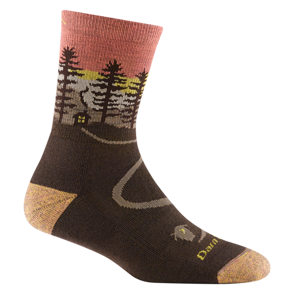 Darn Tough Women's Midweight Micro Crew Northwoods Hiking Socks