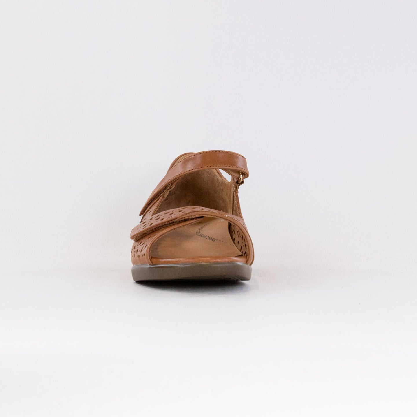 Ziera Women's Tan Leather Daffodil Summer Sandals