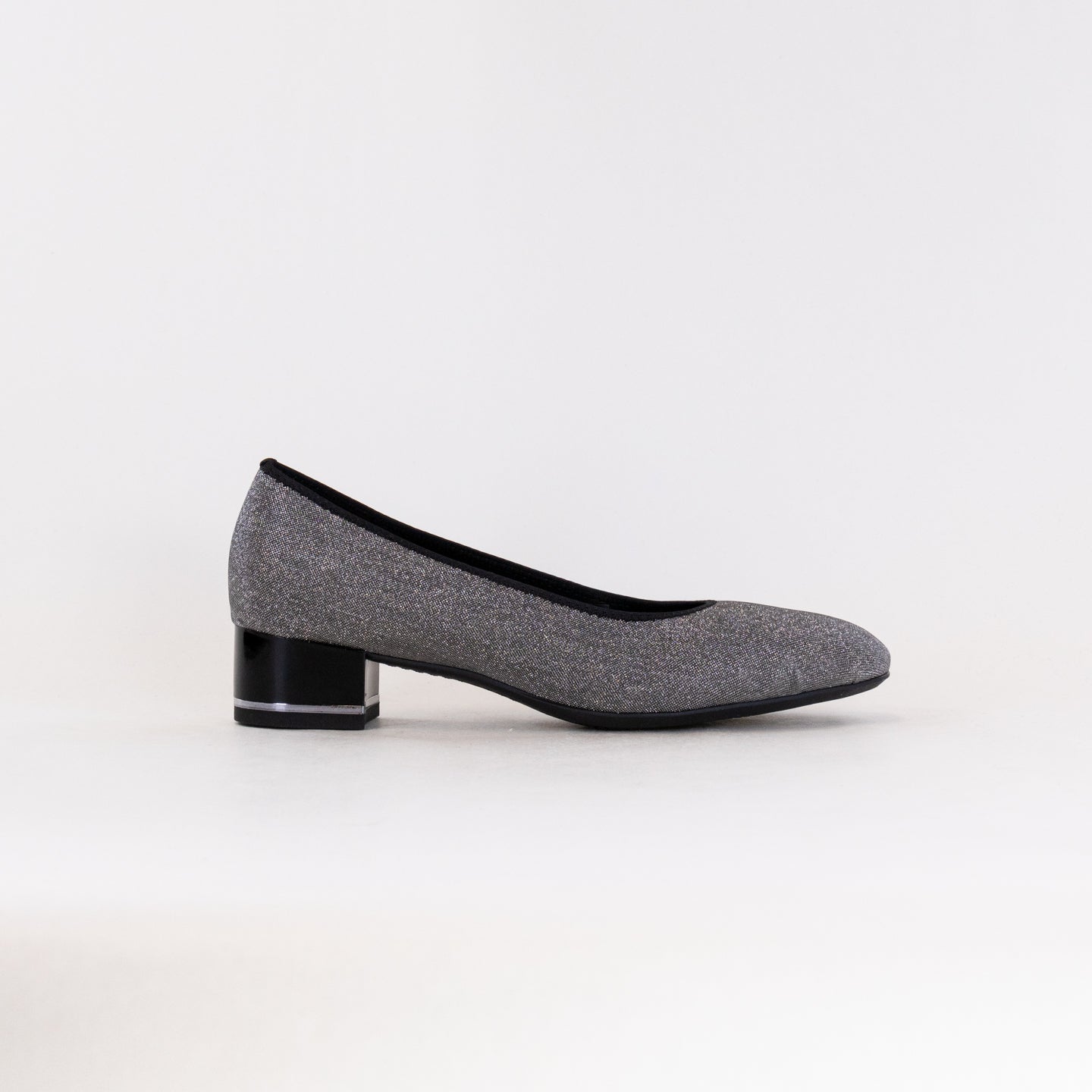 Ara Gabrielle Women's Elegant Black Glitter Pumps