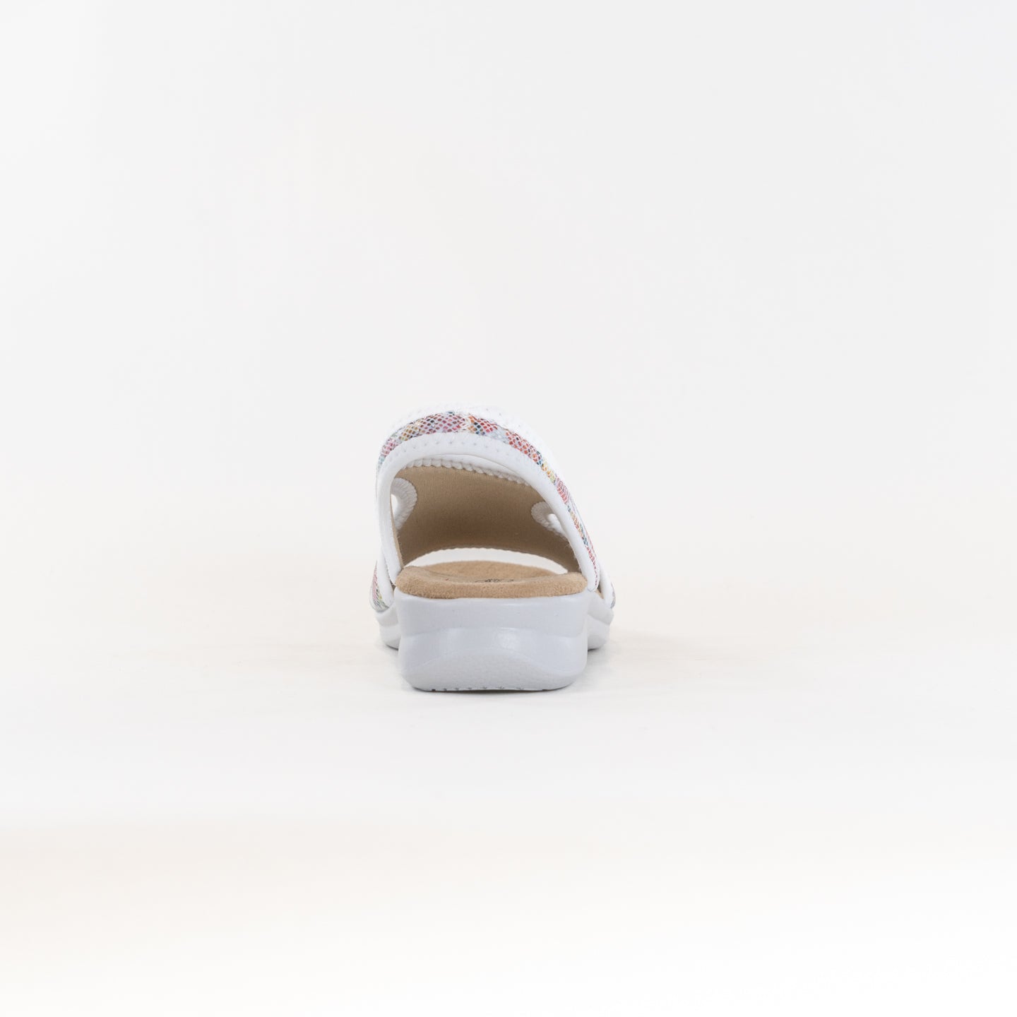 Women's Spring Step Nyaman Sandals in White Multi - Lightweight & Comfortable