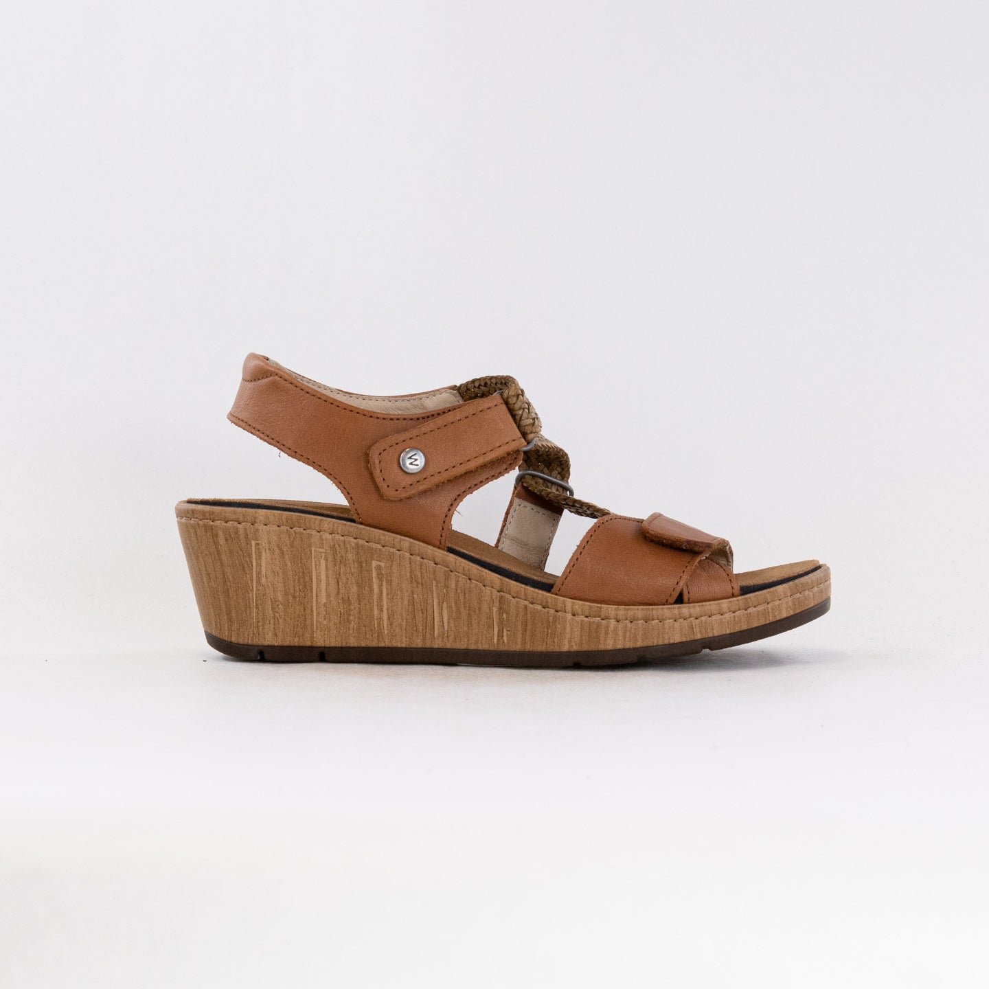 Women's Wolky La Jolla Sandals in Cognac - Stylish & Comfortable