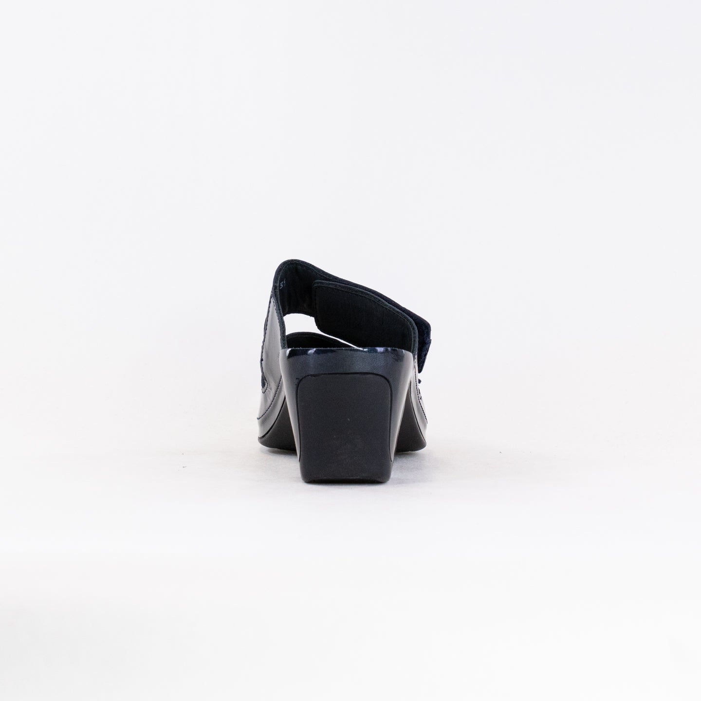 Women's Vital Joy Mule Sandal - Stylish Apache Blue Nubuck/Patent Leather
