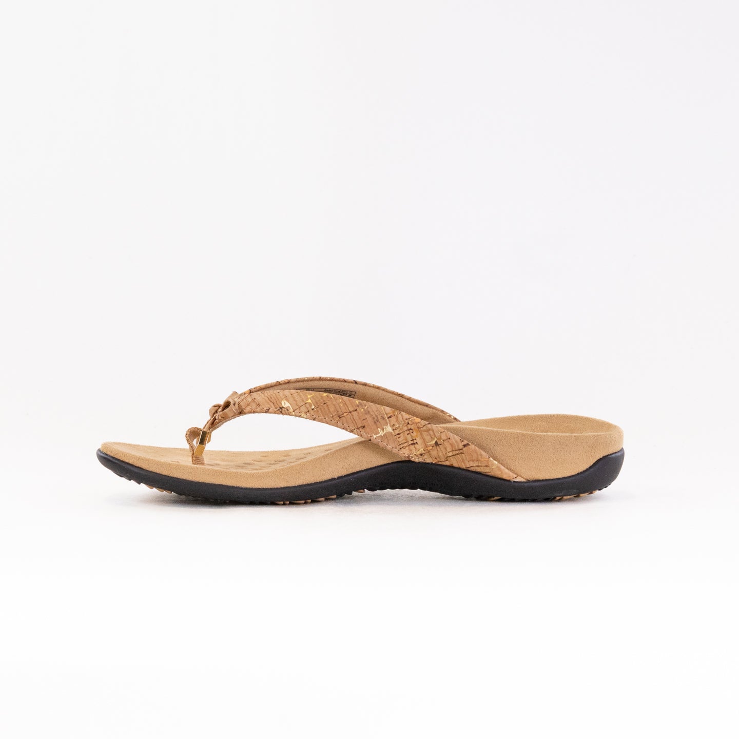 Vionic Women's Bella II Gold Cork Thong Sandals - Stylish Summer Footwear