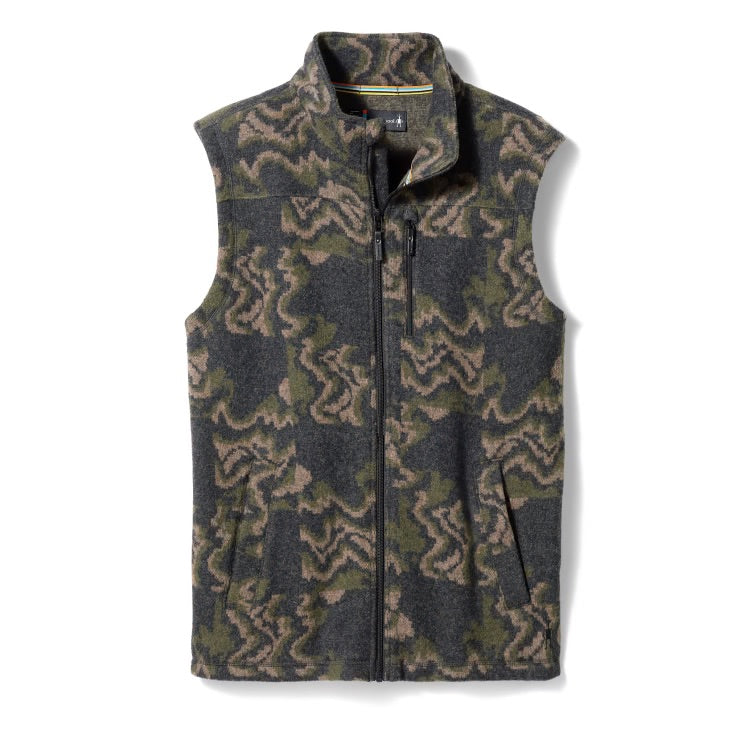 Smartwool Men's Cozy Fleece Vest for Hudson Trail Adventures