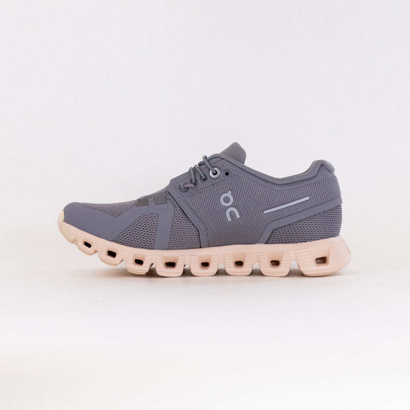On Women's Cloud 5 Running Shoes - Zinc/Shell Colorway