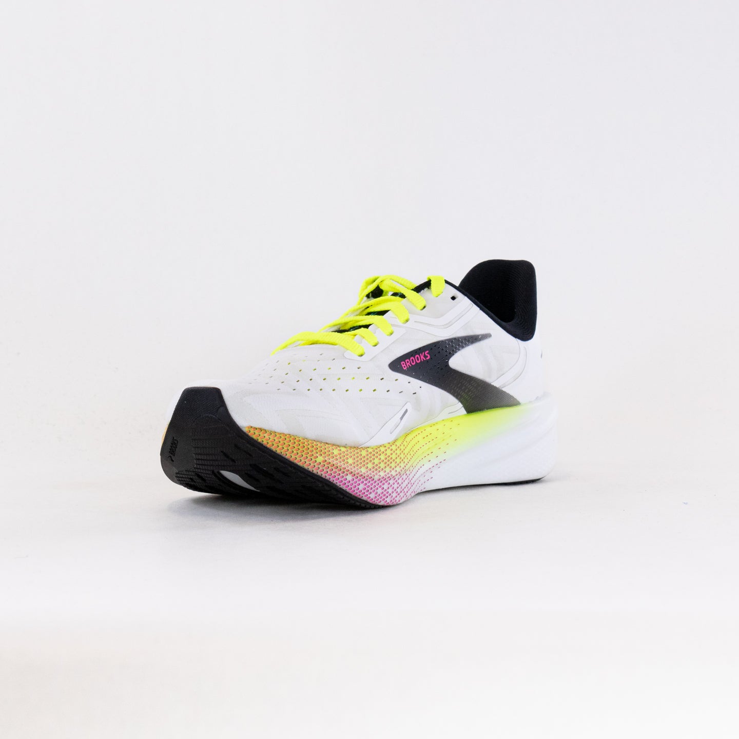 Women's Brooks Hyperion Max Running Shoes - White, Black, Nightlife