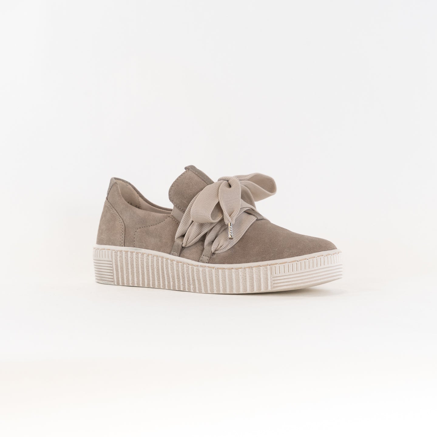 Women's Silk Gabor A1 Lace-up Sneakers - Style 333.12