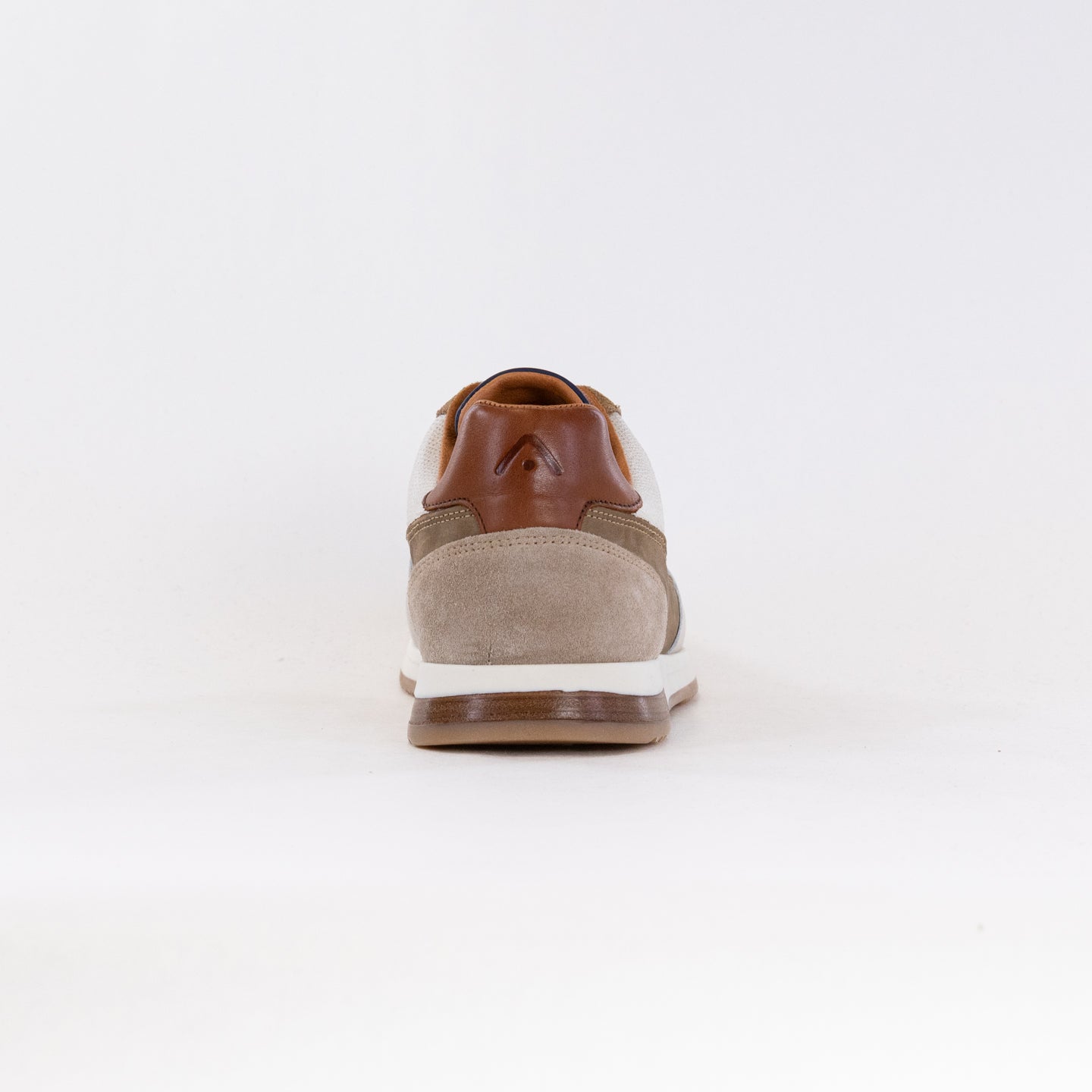 Men's Ambitious Slow - Style Leather/Textile Grey/Camel Sneakers