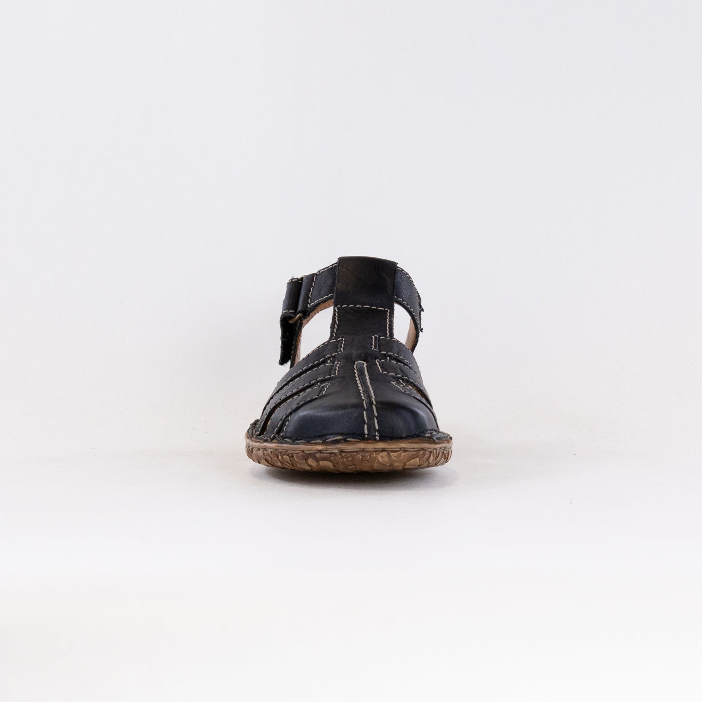 Josef Seibel Women's Black Rosalie 48 Open - Back Fisherman Shoes