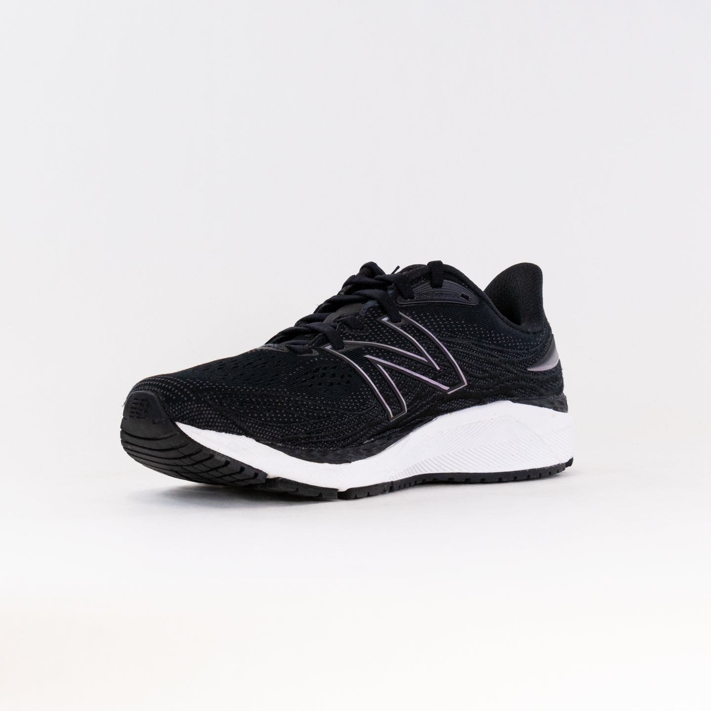 Men's New Balance 860V12 Running Shoes - Classic Black/White