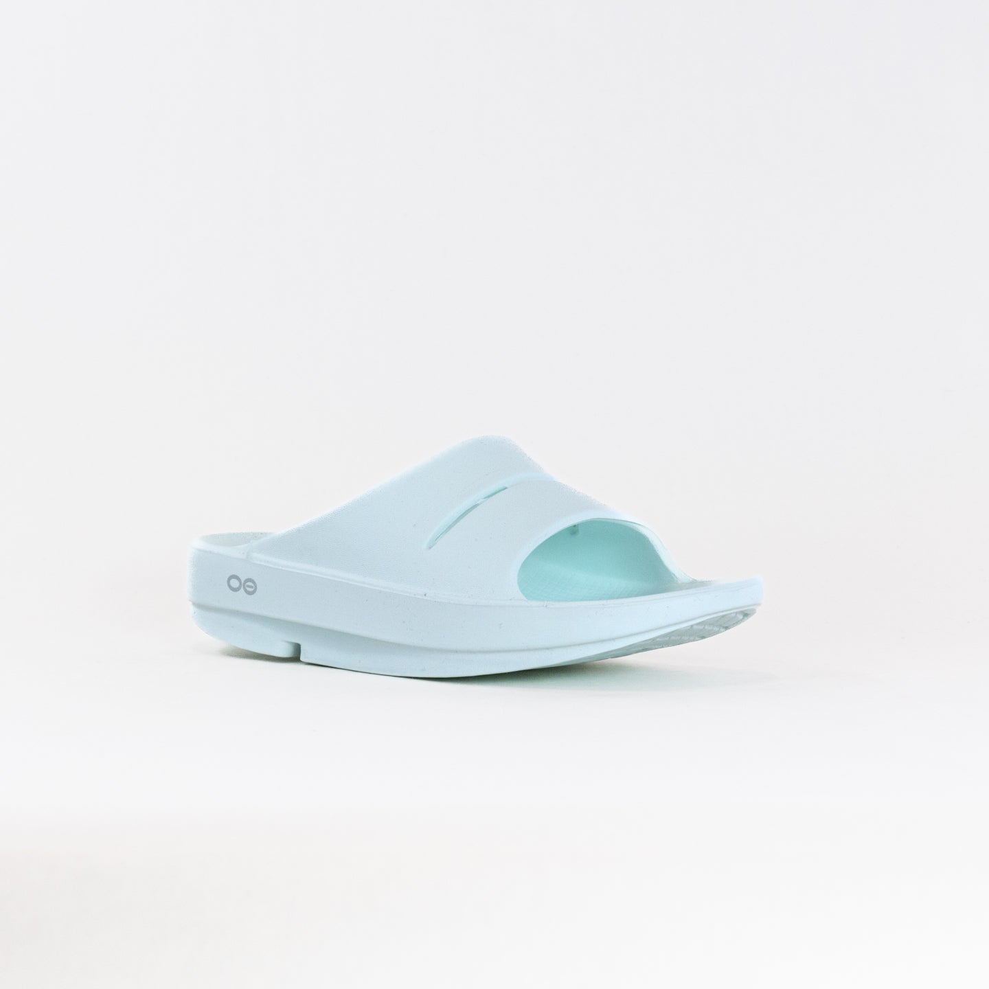 Women's Ice Colored OOFOS OOahh Slide Sandals - A Comfortable Footwear Option