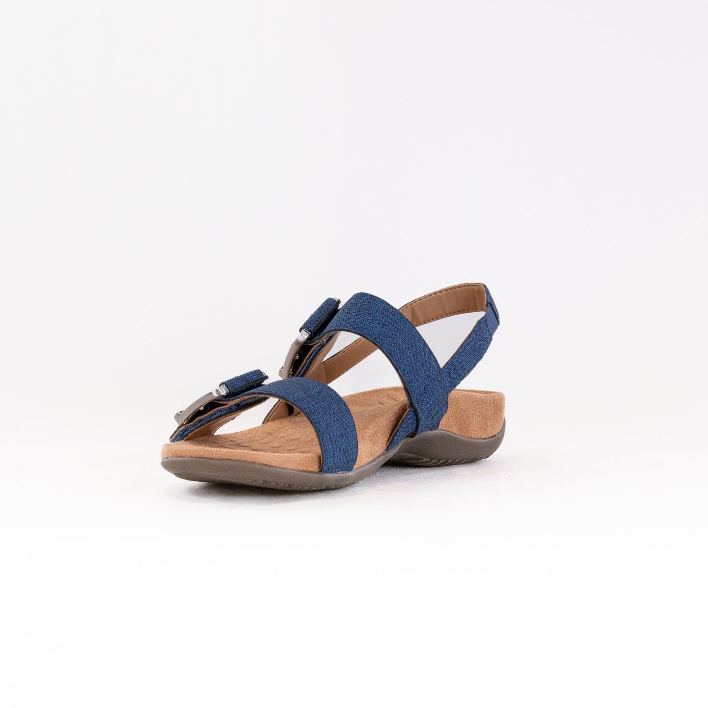 Women's Vionic Reese Denim Slingback Sandals with Adjustable Fit