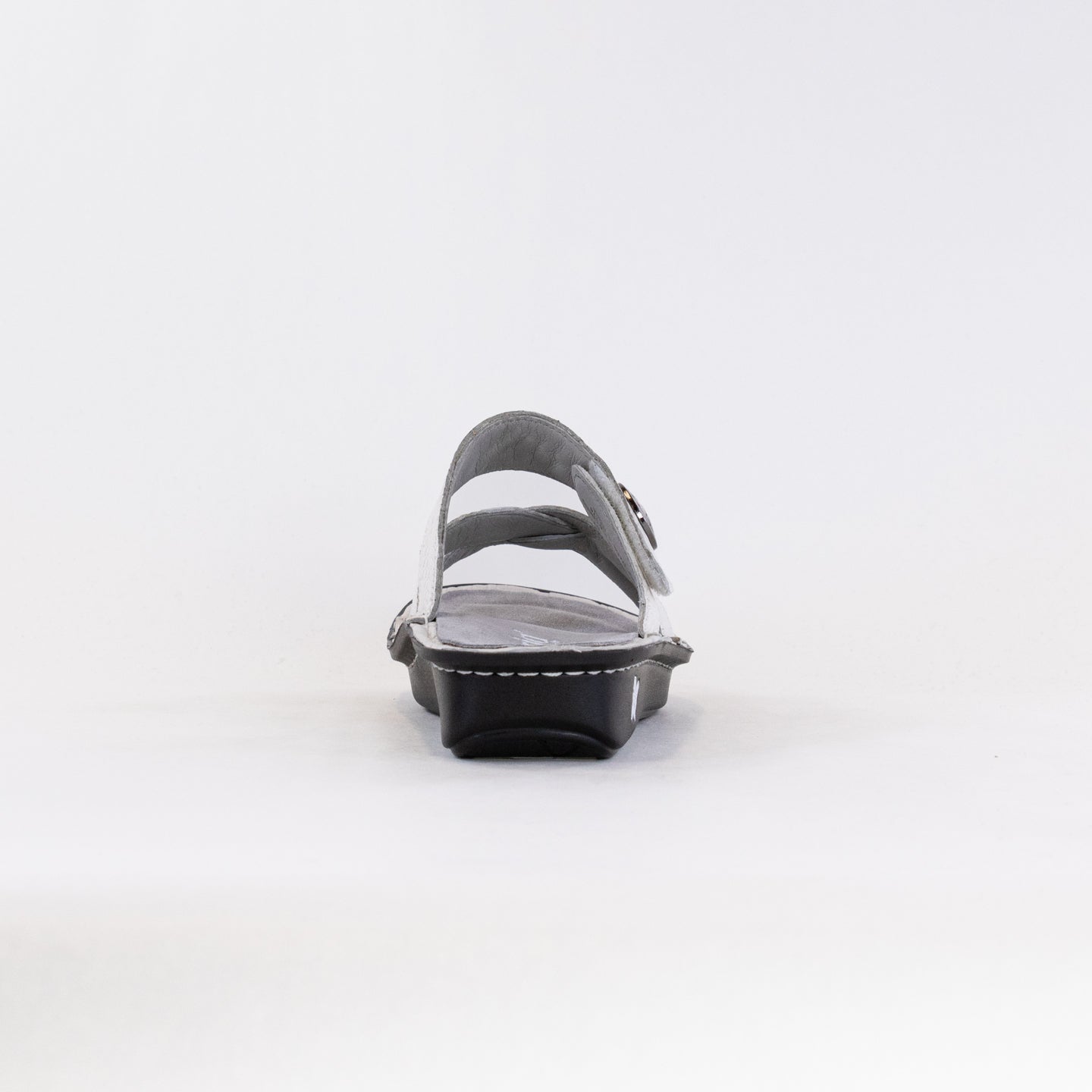 Alegria Women's Victoriah Slide Sandals in Basketry White