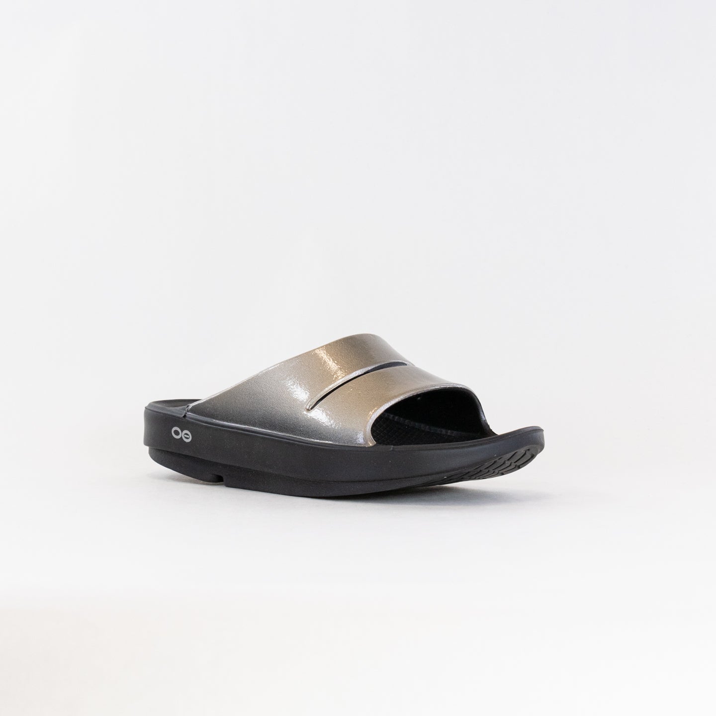 OOFOS Women's OOahh Luxe Slide Sandals in Latte Color - Premium Comfort Footwear