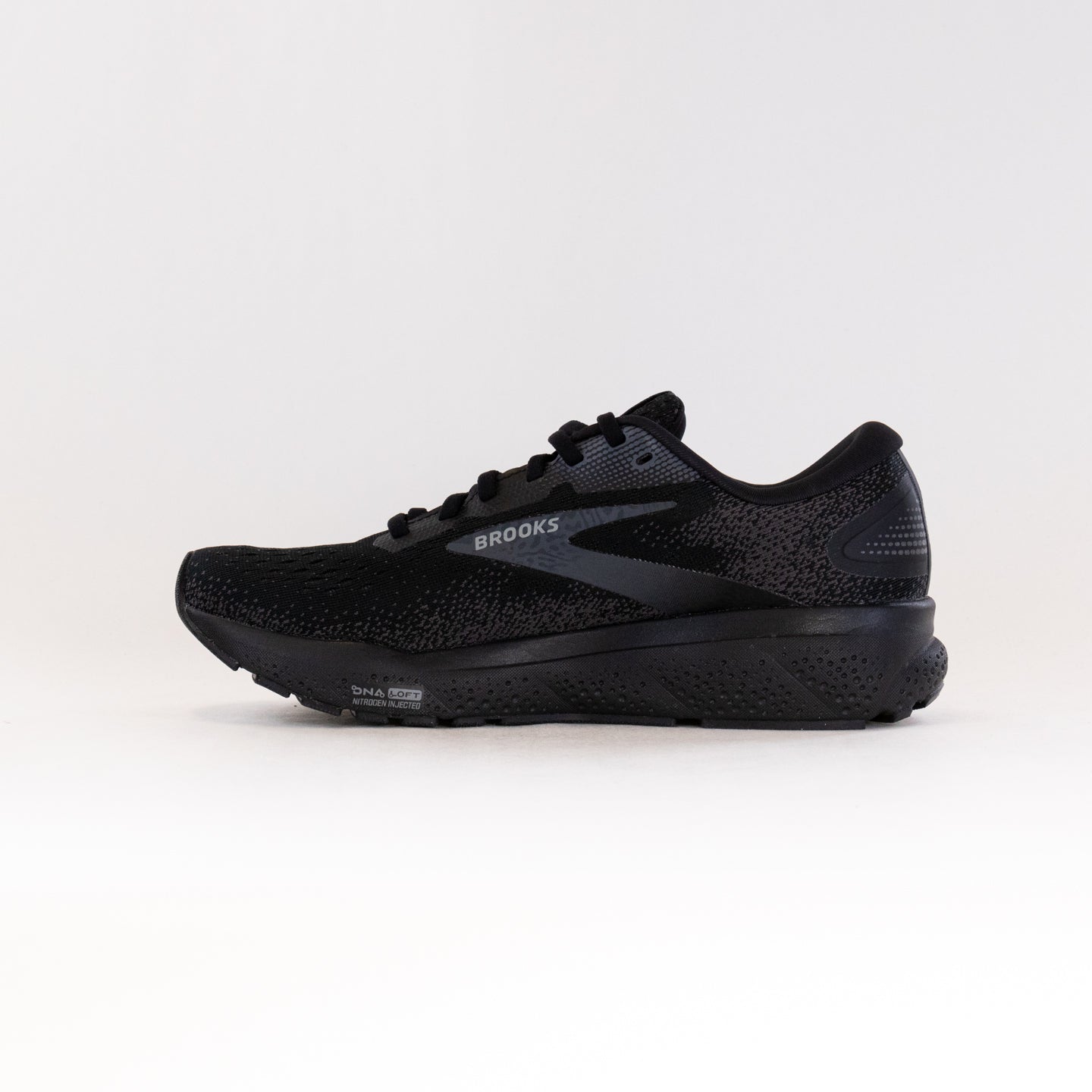 Women's Brooks Ghost 16 GTX Running Shoes - Black/Ebony