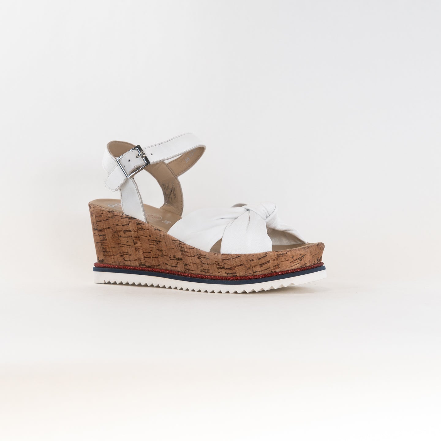 Stylish White Women's Ara Parma Wedge Sandals