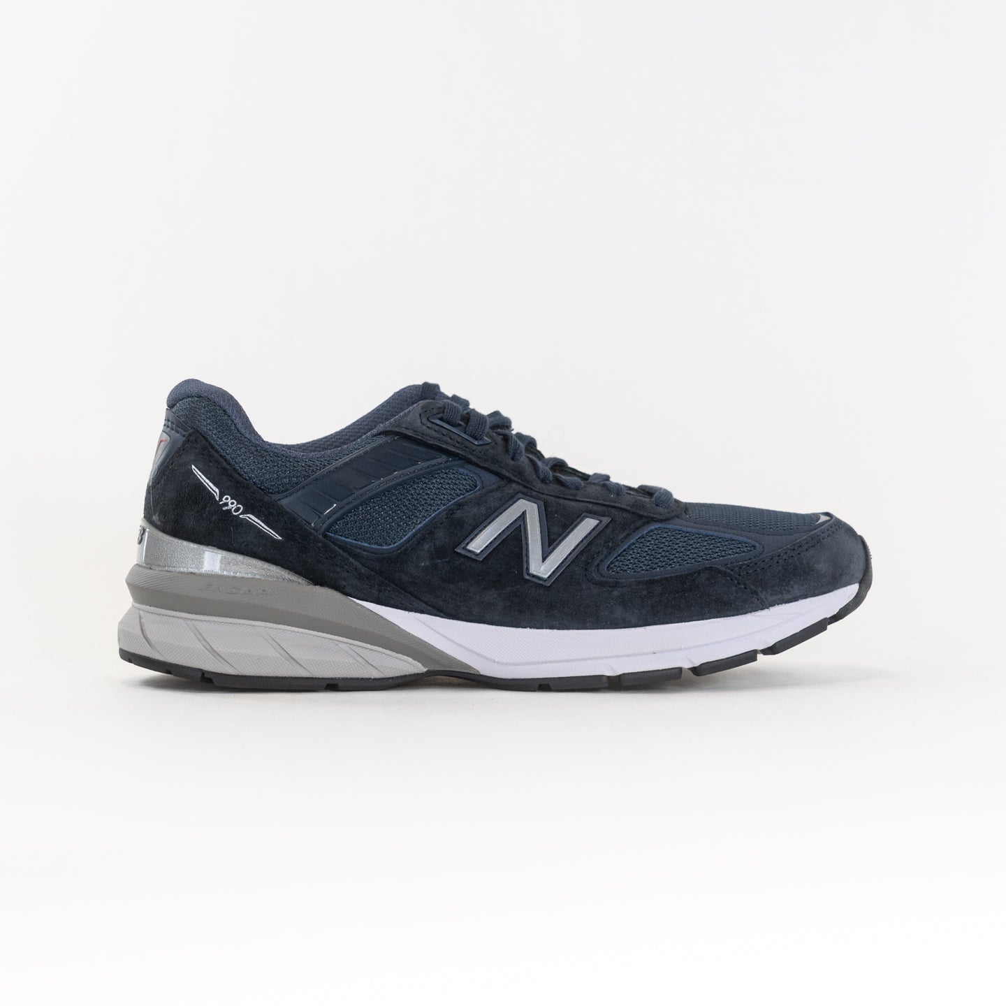 Men's New Balance 990V5 Running Shoes - Navy Blue