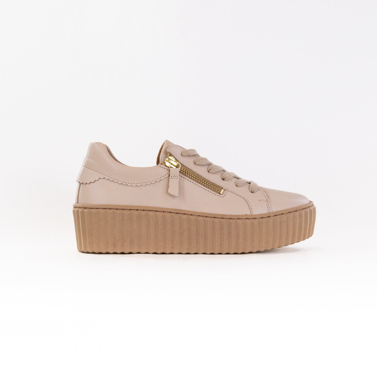 Gabor Women's Sand Leather Casual Sneakers - Model 53.200.22