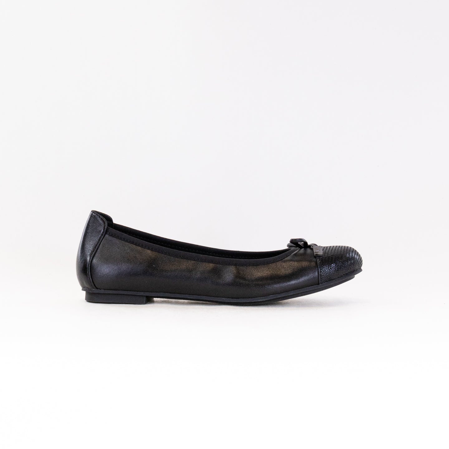 Women's Vionic Minna Classic Black Ballet Flats - Ideal for All - Day Wear and Walking