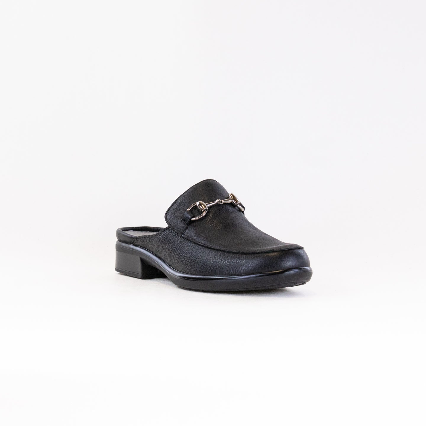 Naot Halny Women's Soft Black Leather Versatile Clogs