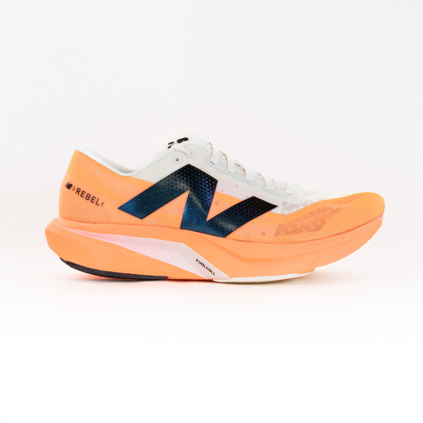 New Balance Men's FuelCell Rebel v4 Running Shoes - Orange/Beige