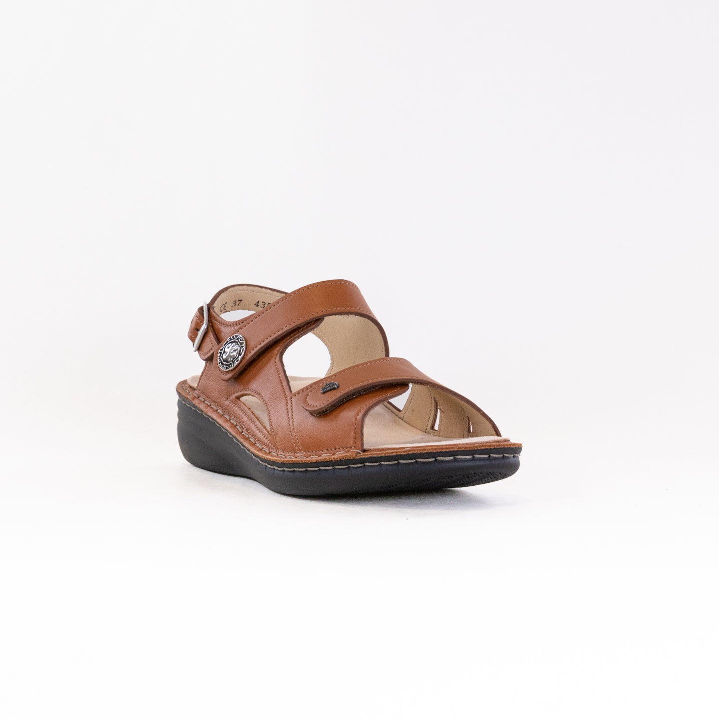 Women's Finn Comfort Barbuda Saddle Shoes with Adjustable Straps