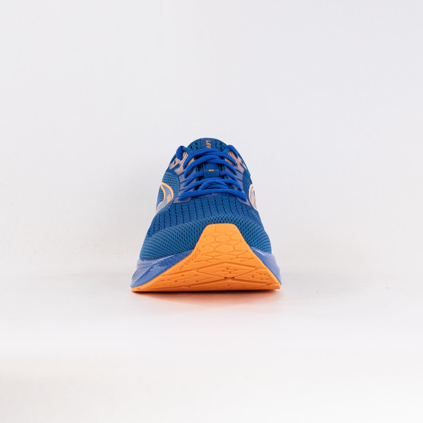 Men's Brooks Levitate 6 Running Shoes in Classic Blue/Orange